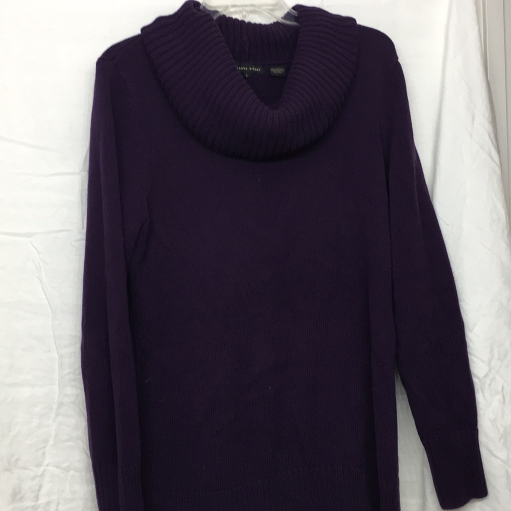 GEANNE PIERRE PURPLE SWEATER